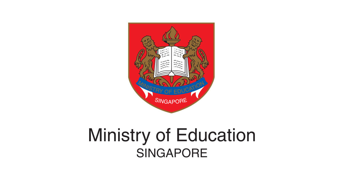 Official Ministry of Education Singapore crest and wordmark