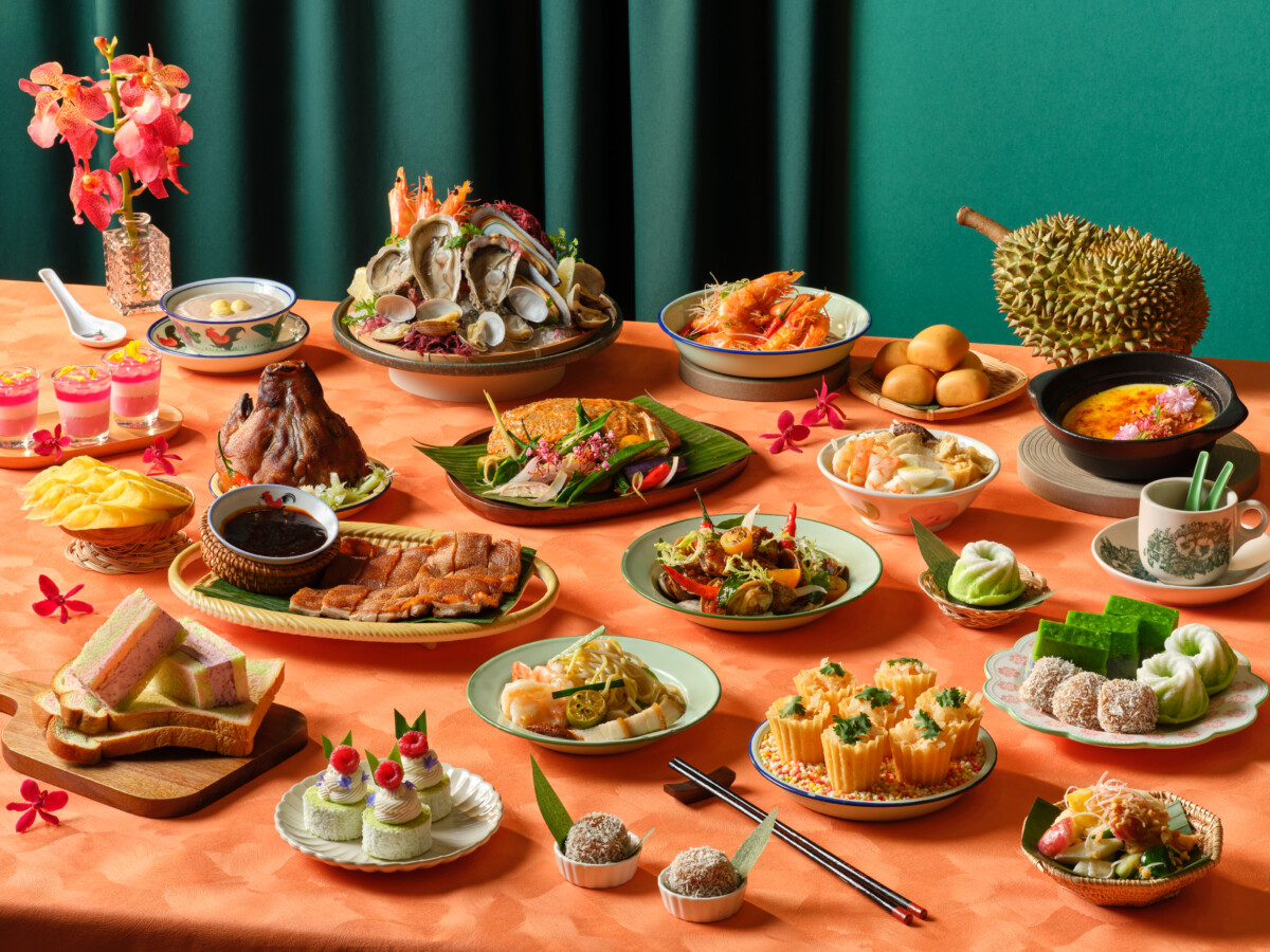 Ultimate Racines Buffet Brunch – Straits Edition spread at Racines, Sofitel Singapore City Centre