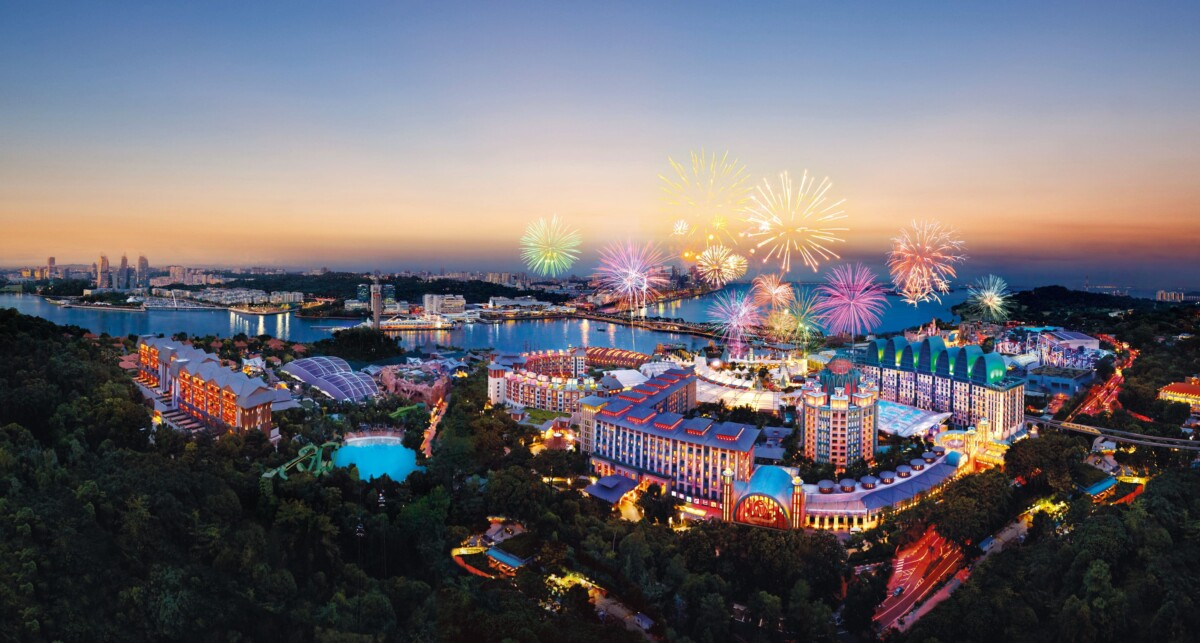 Sentosa SG61 deals for National Day 2026 with fireworks over Resorts World Sentosa