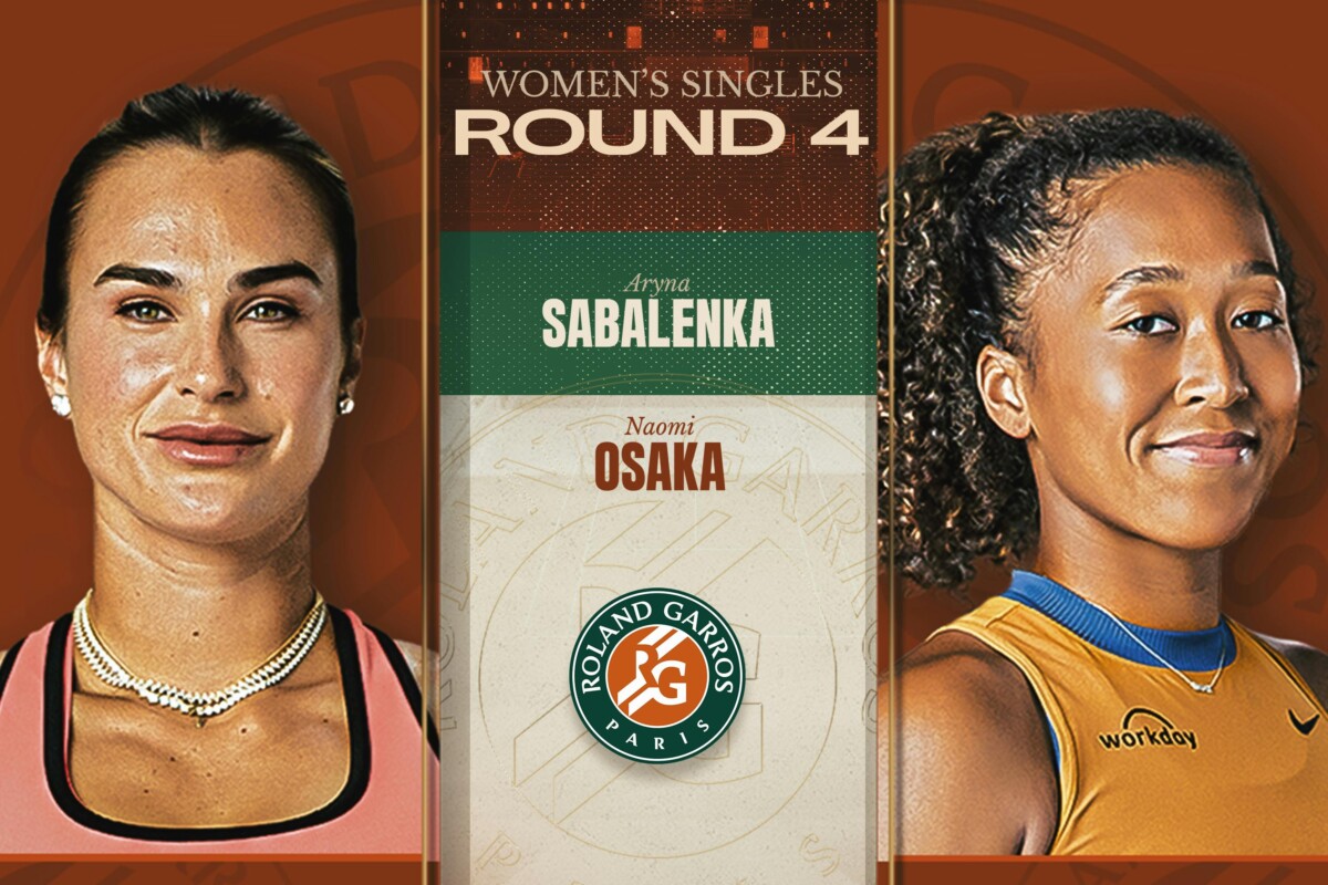 Roland Garros 2026 Sabalenka Osaka quarterfinals night session