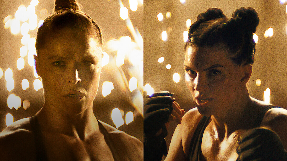 Ronda Rousey and Gina Carano Netflix MMA event