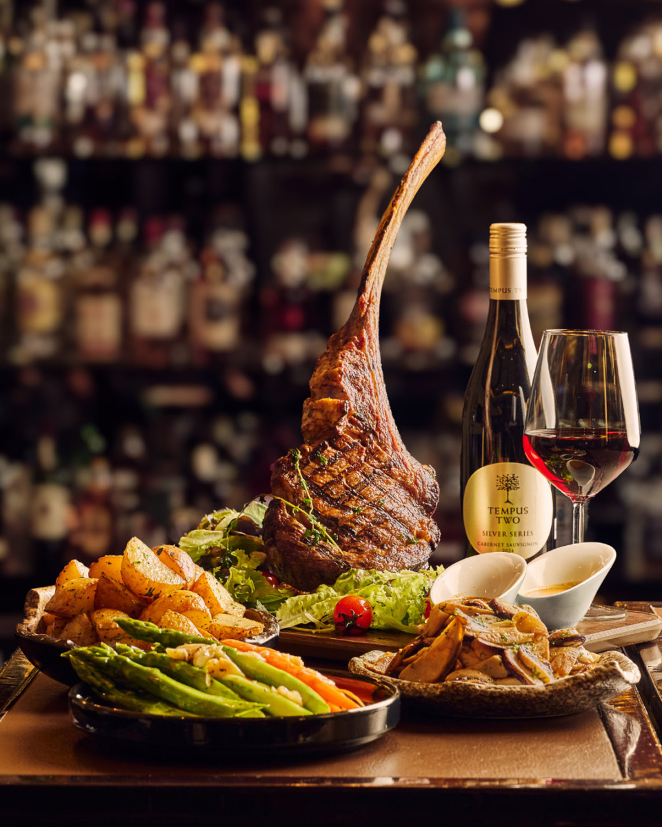 Wagyu Tomahawk Feast at Rumpoles Bar JEN Singapore Tanglin