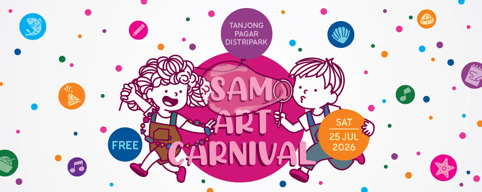 SAM Art Carnival 2026 key visual