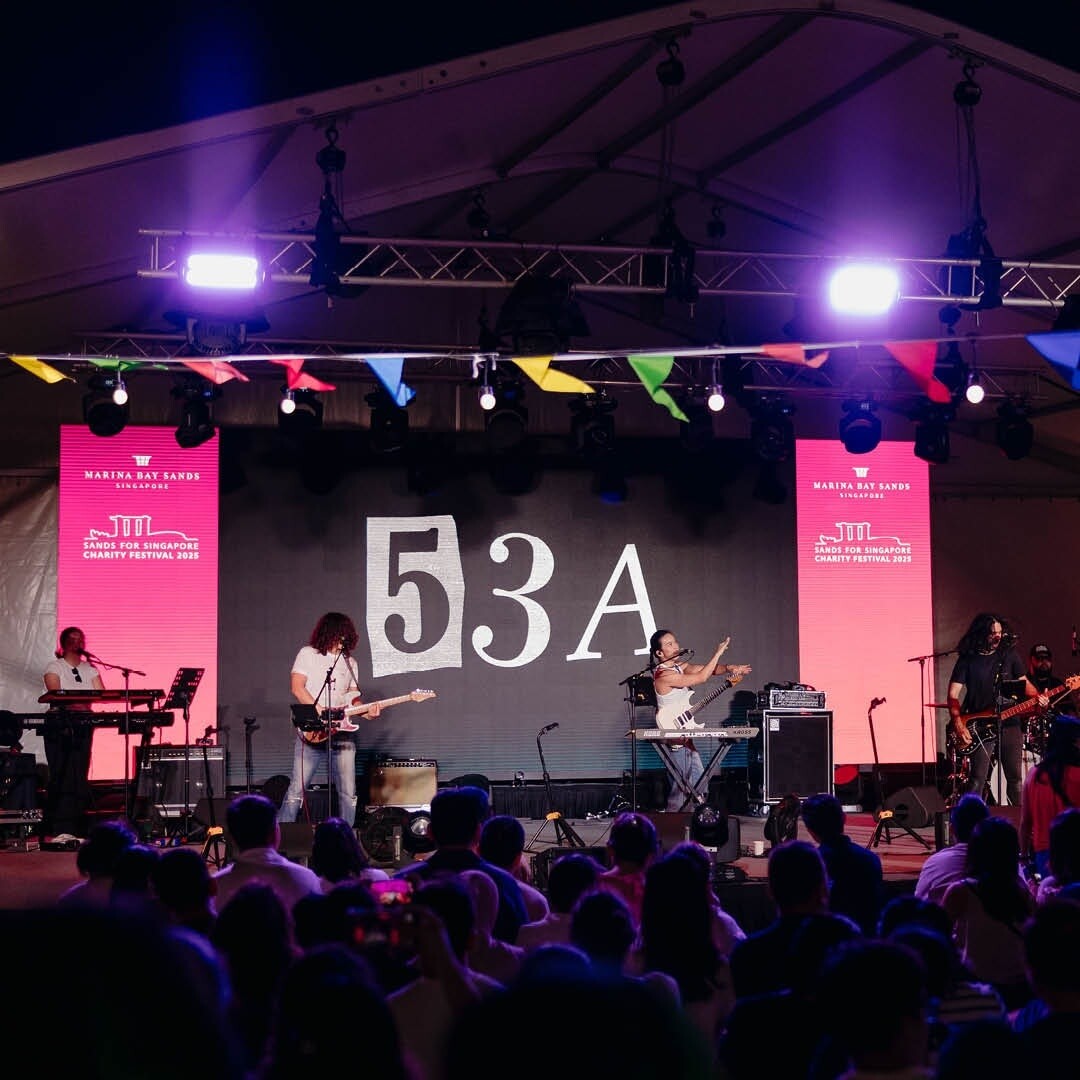 Live music at Sands for Singapore Charity Festival Event Plaza