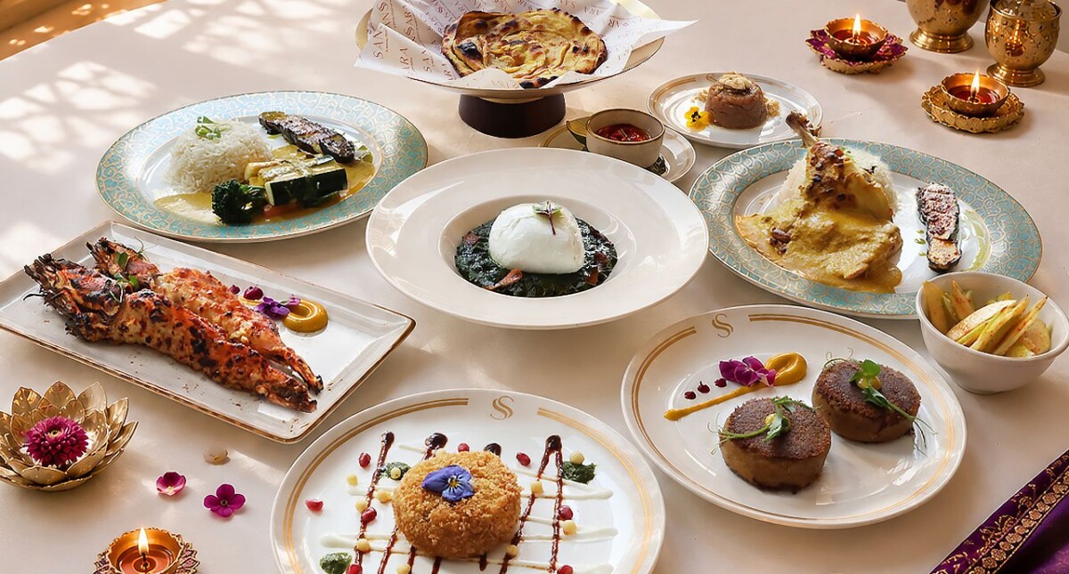 SanSara Diwali Feast spread at Grand Copthorne Waterfront for Deepavali 2026