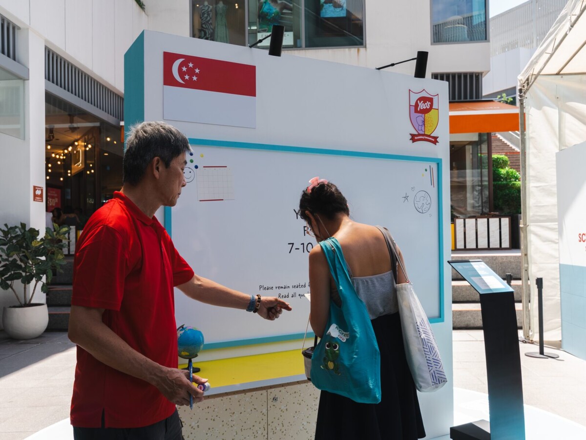 Classroom station at the School of Yeo's pop-up