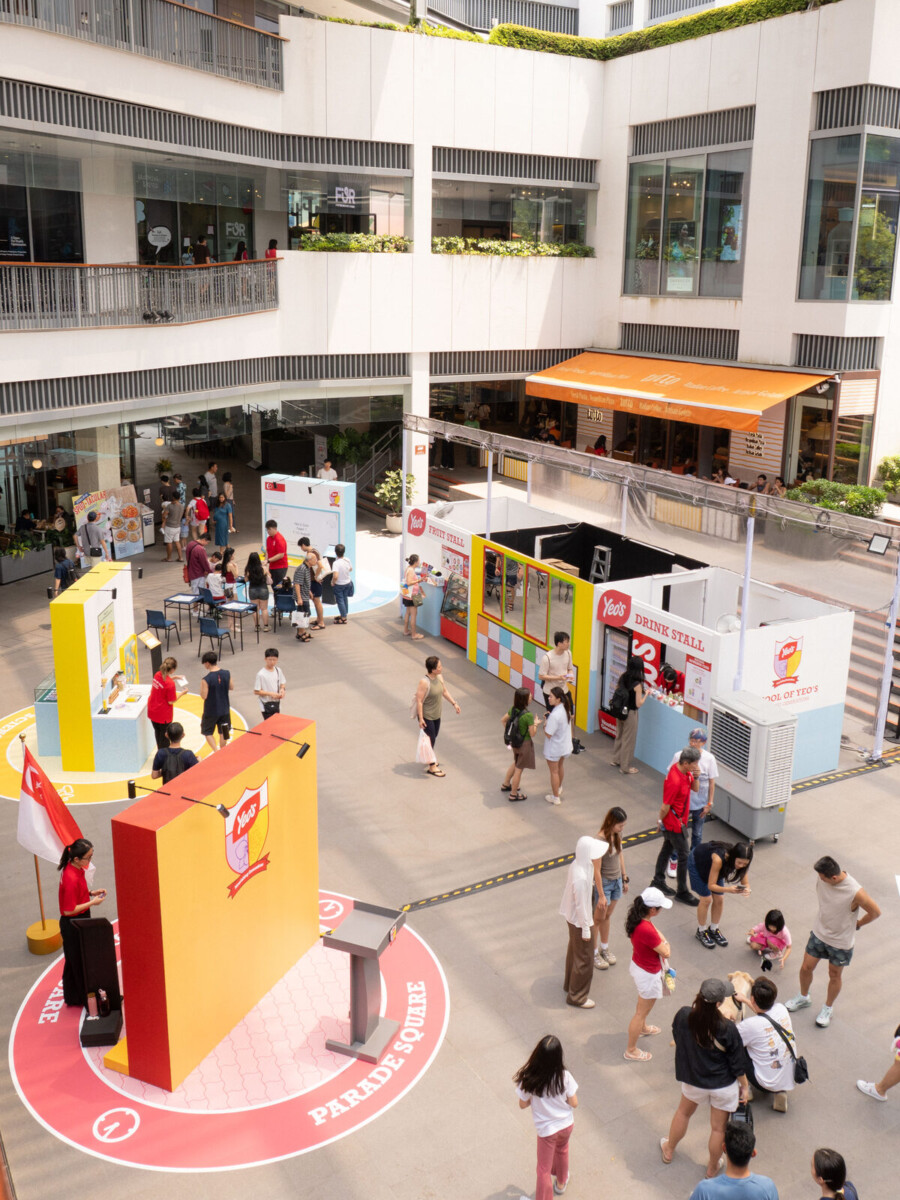 School of Yeo's pop-up at the Atrium of One Holland Village