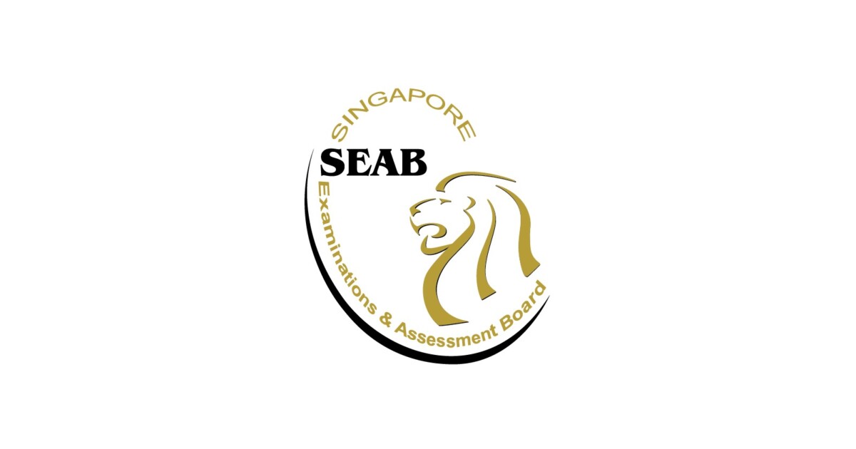 Singapore Examinations and Assessment Board SEAB logo on a white background
