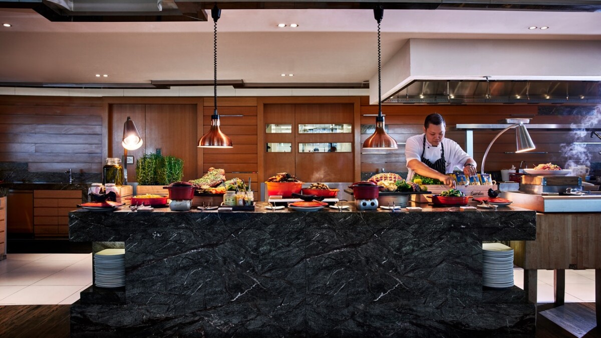 Seasonal Tastes Westin Singapore buffet line