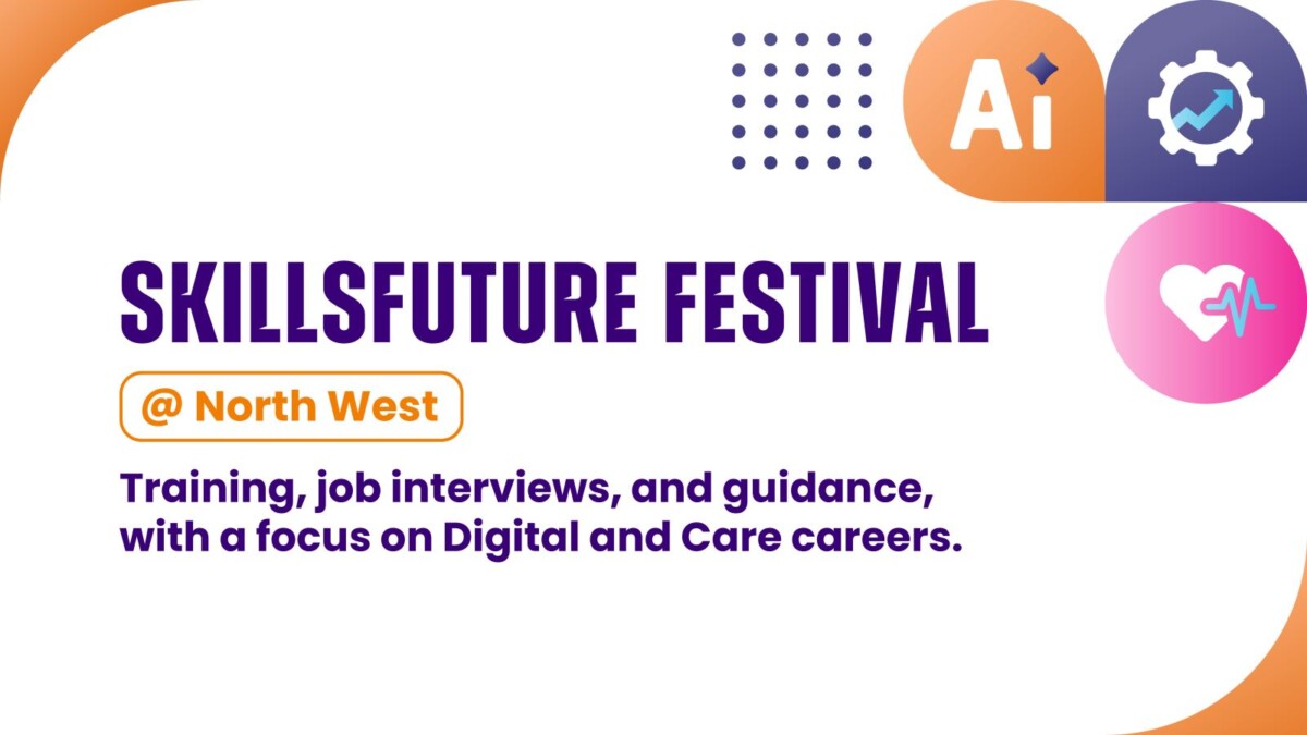 SkillsFuture Festival at North West banner, Northpoint City, 23 to 24 October