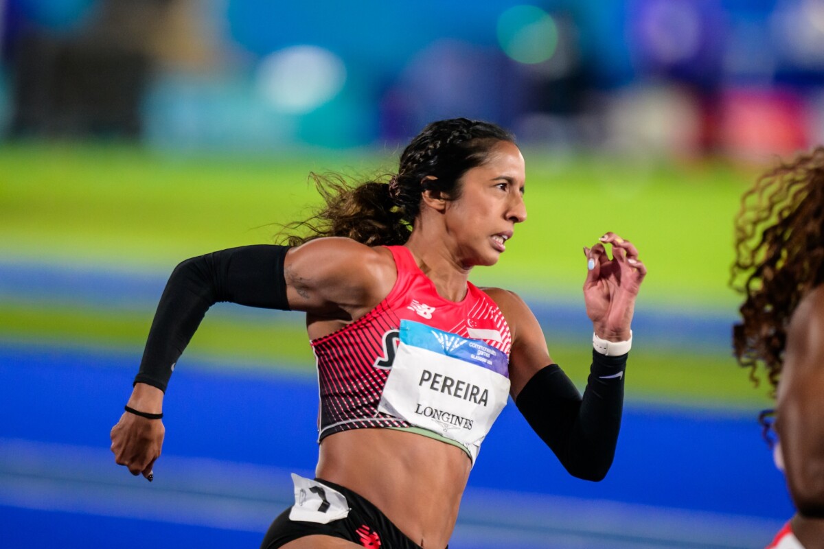 Shanti Pereira Singapore 200m Commonwealth Games 2026 Glasgow