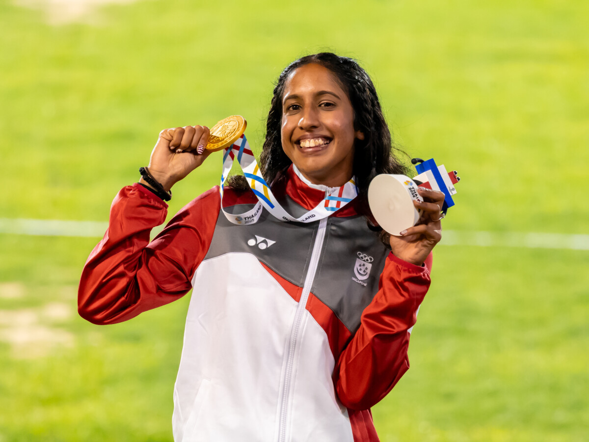 Shanti Pereira Singapore athletics sprint 2025
