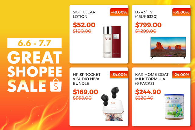 Shopee 6.6 Great Shopee Sale