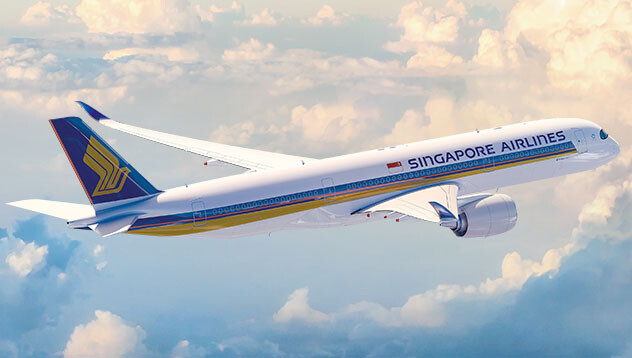 Singapore Airlines will operate the Singapore-Riyadh route with the medium-haul Airbus A350-900.