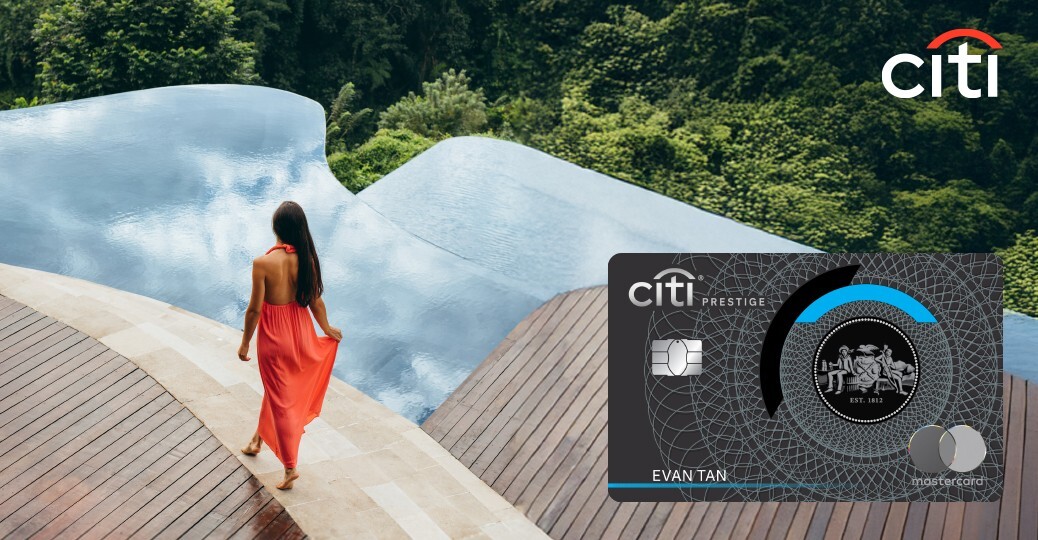 Singapore Airlines official Citi Prestige Mastercard offer artwork