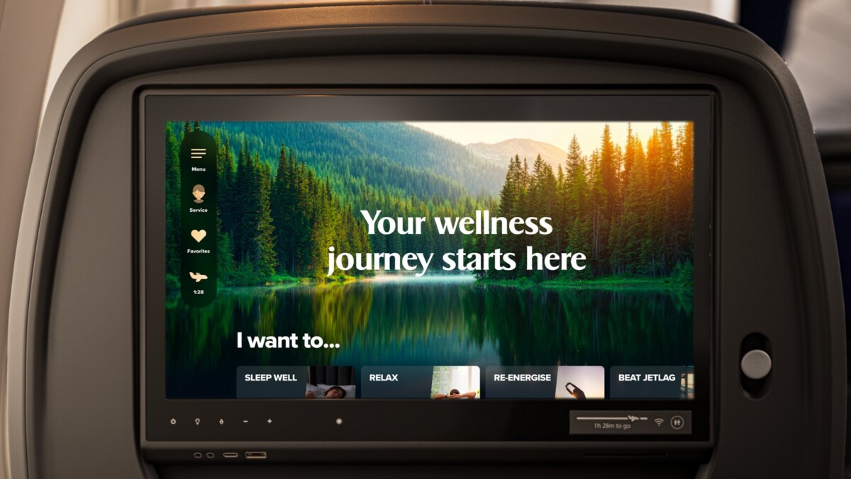 KrisWorld wellness planner screen reading Your wellness journey starts here