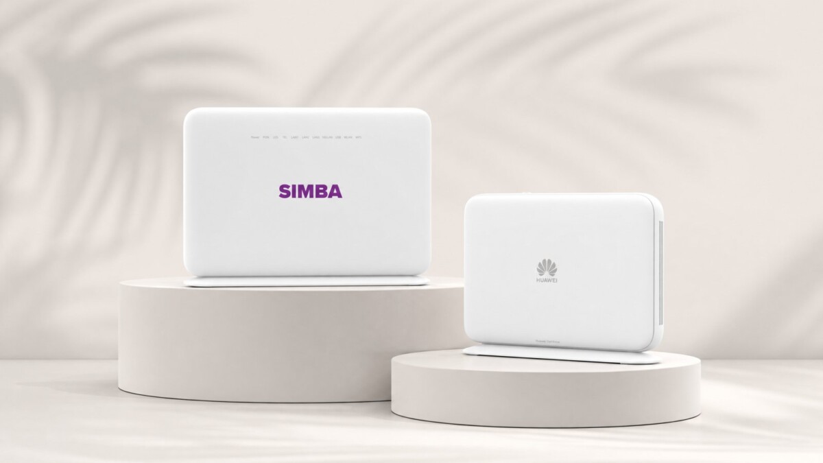 SIMBA Huawei WiFi 7 router integrated into a 10G ONR