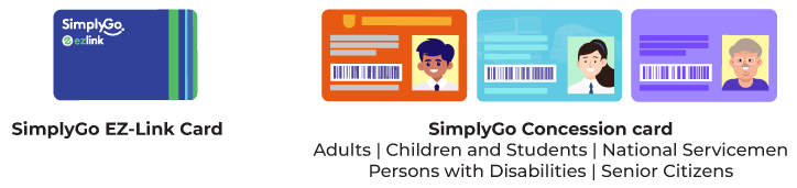 SimplyGo EZ-Link Card and SimplyGo Concession Card eligible for Adventure Quest