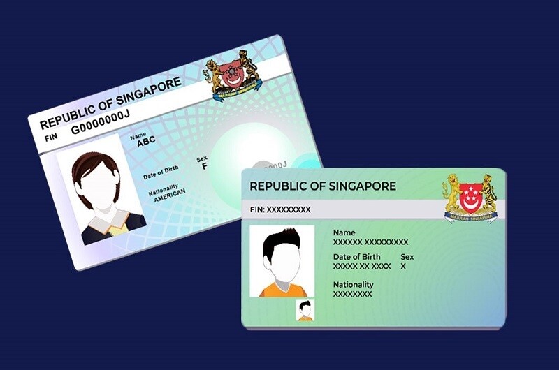 Pass holders entering Singapore and submitting the arrival card