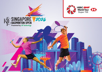 KFF Singapore Badminton Open 2026 event at Kallang