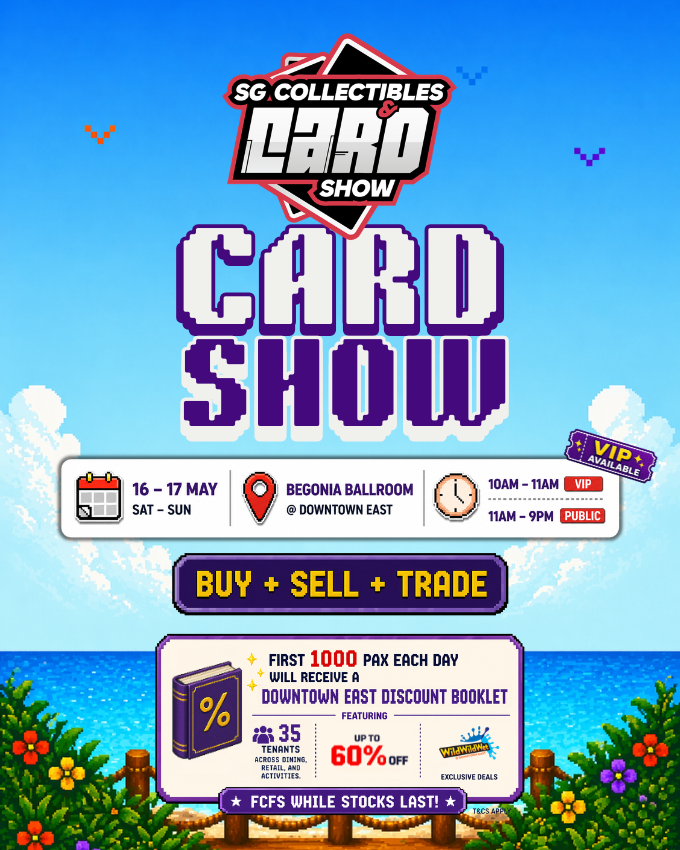 Singapore Collectibles Card Show Downtown East