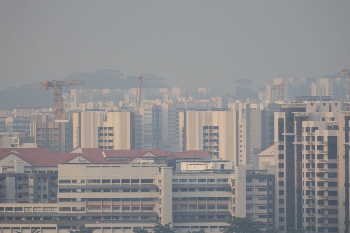 Haze conditions in Singapore September 2026