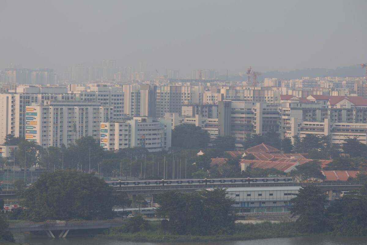 Haze over Singapore during September 2026 episode