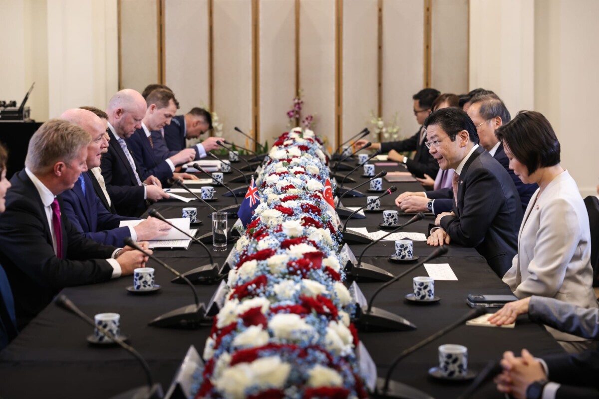Singapore-New Zealand essential supplies pact leadership forum