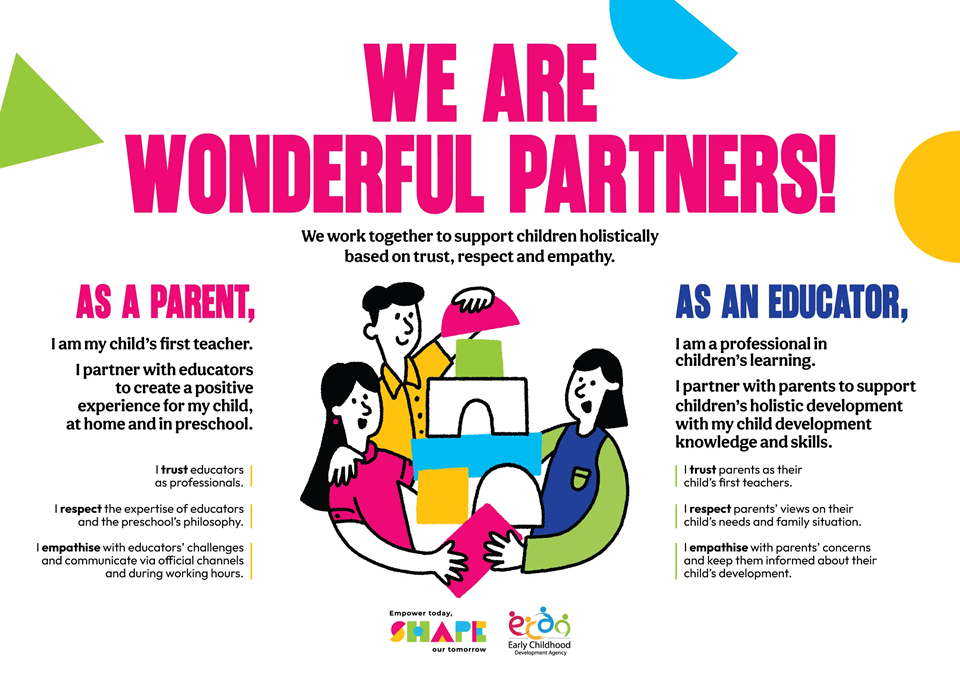 Early childhood learning at a government-supported preschool in Singapore