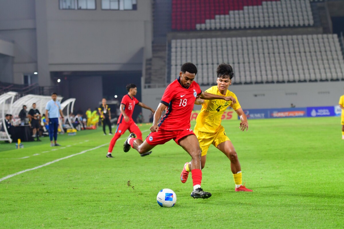 Singapore U19 Head Coach Syed Azmir at the ASEAN Championship 2026