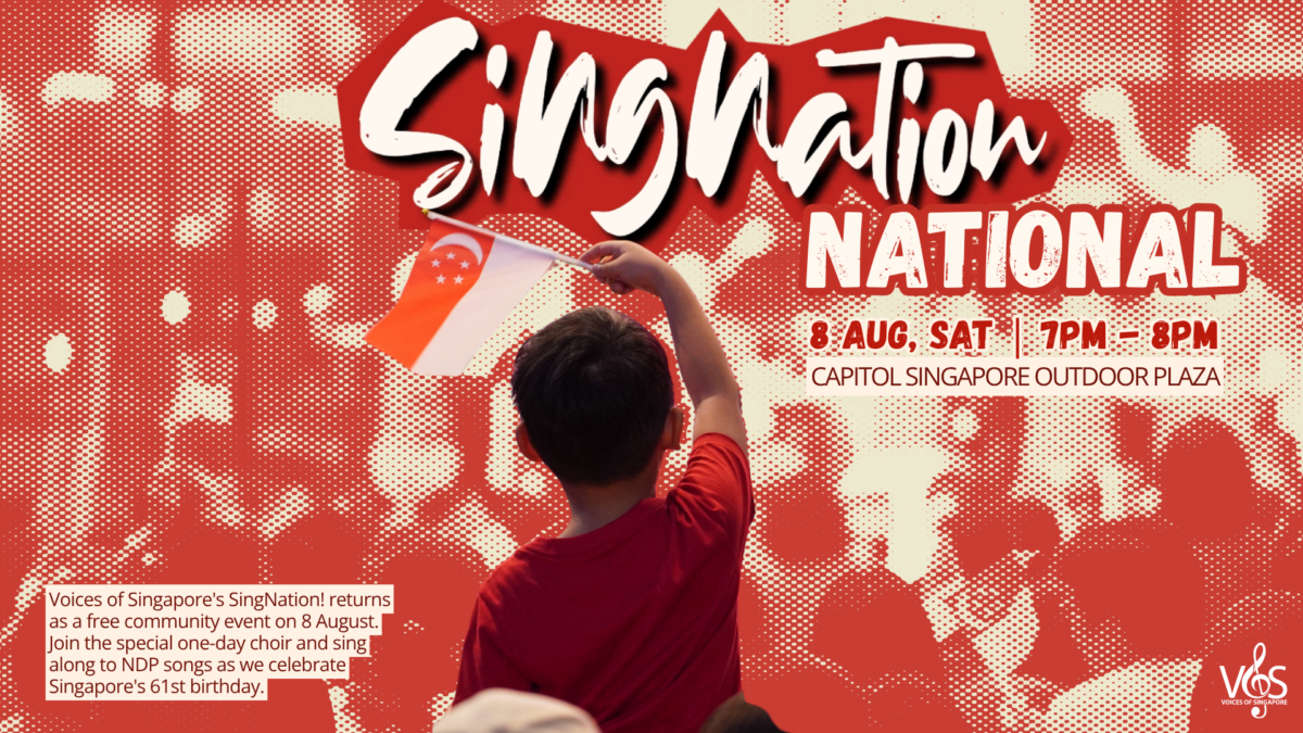 SingNation! National 8 August 2026 Capitol Singapore