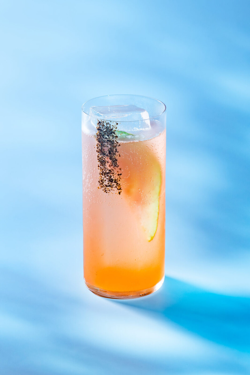 SKAI Bar Guava Paloma Water cocktail from SOLLA SYSTEM