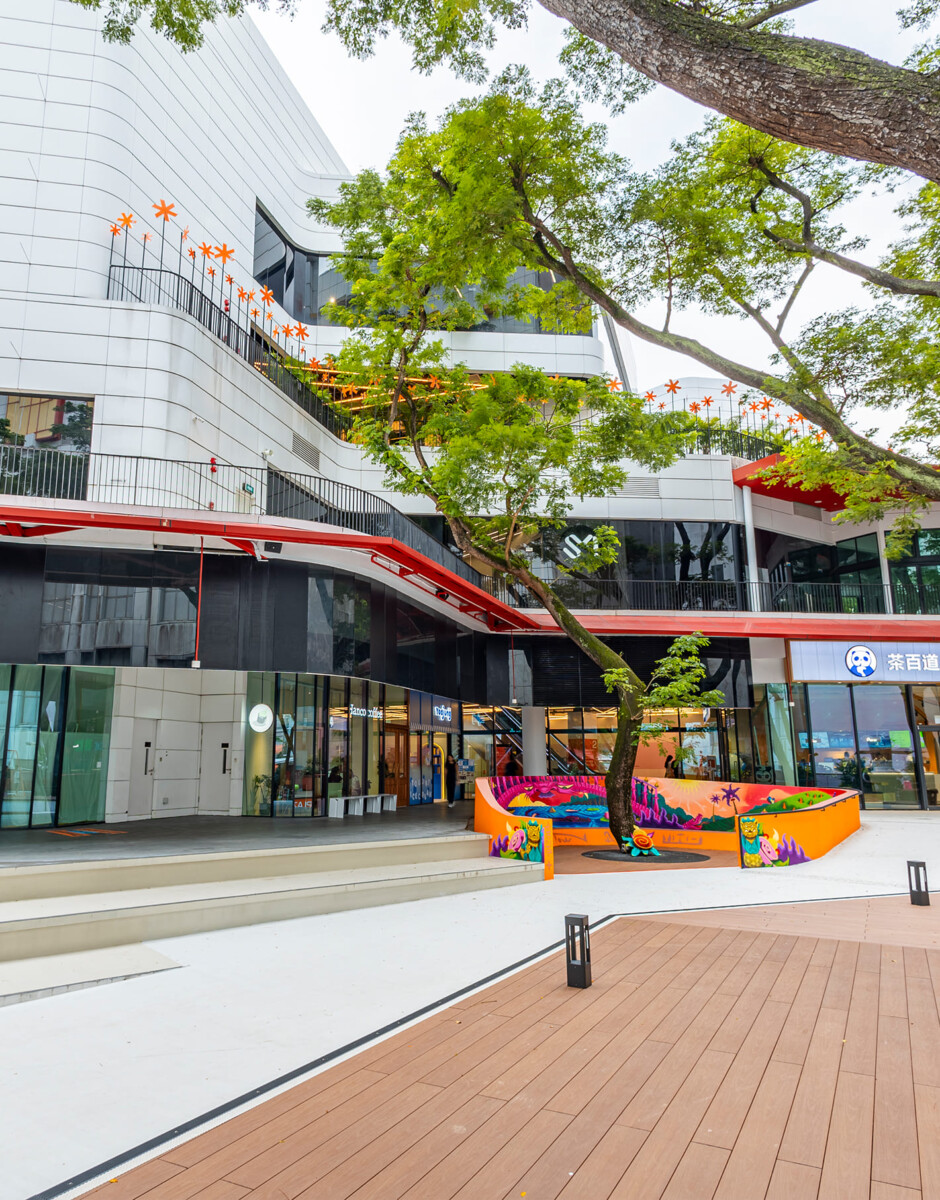 *SCAPE plaza outdoor event space Somerset Belt Singapore