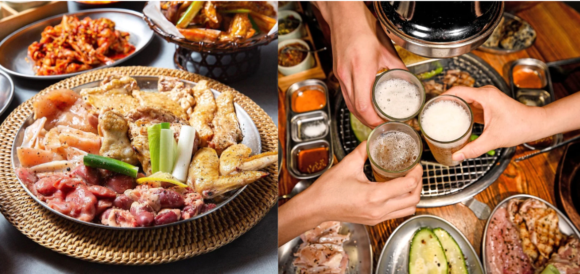 Song Gye Ok signature charcoal grill dinner experience