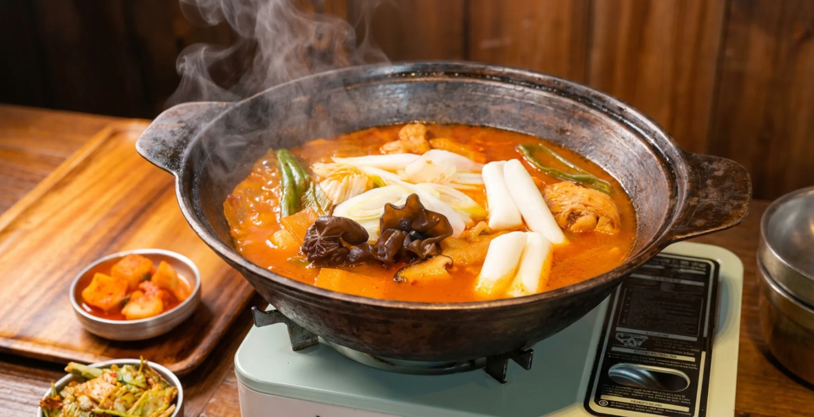 Song Gye Ok Dakbokkeumtang Korean spicy chicken stew