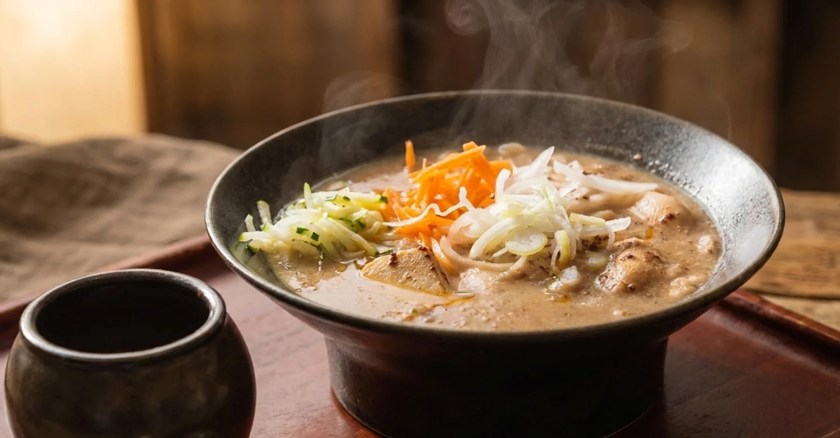 Song Gye Ok Kalguksu Korean hand-cut noodles in broth