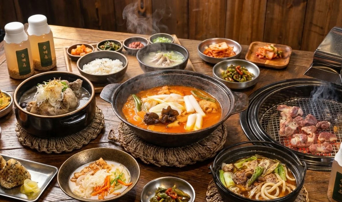 Song Gye Ok Singapore charcoal grill and Korean broth restaurant