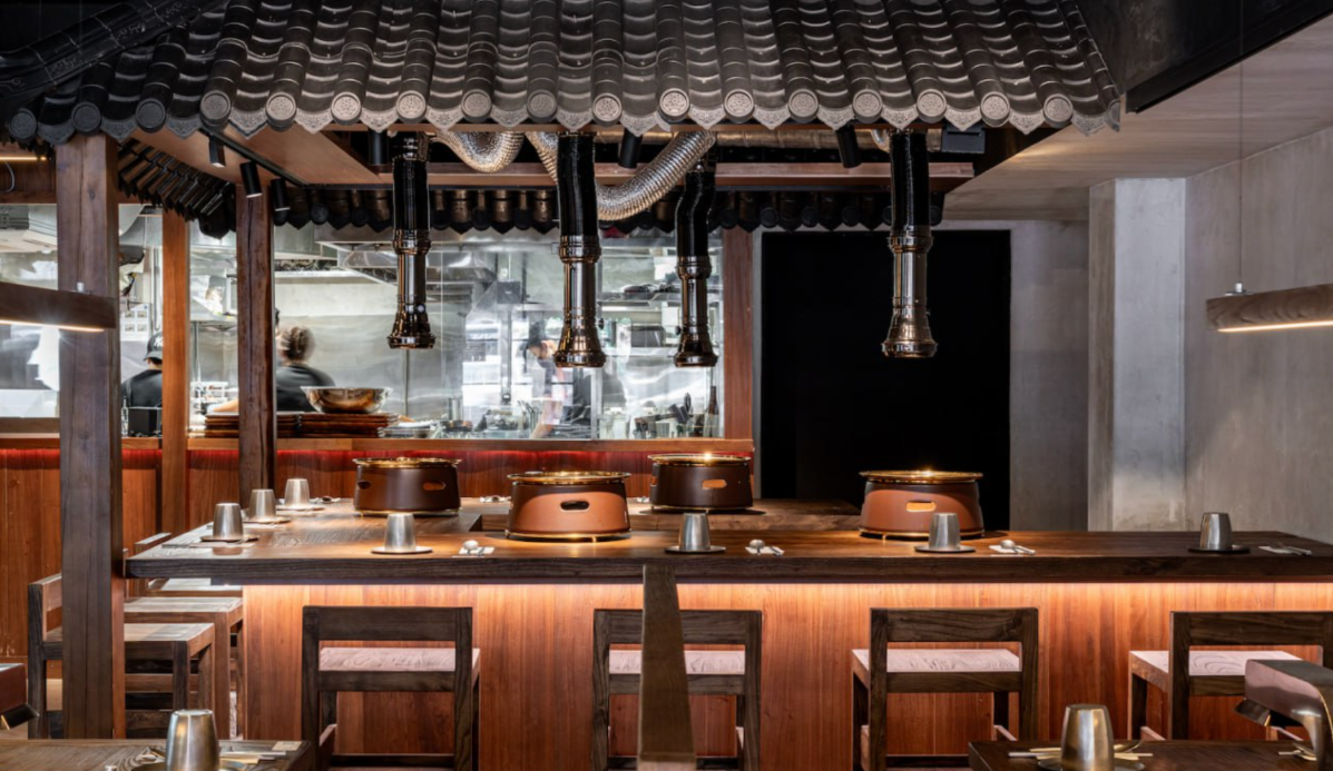 Song Gye Ok Singapore hanok-inspired restaurant interior