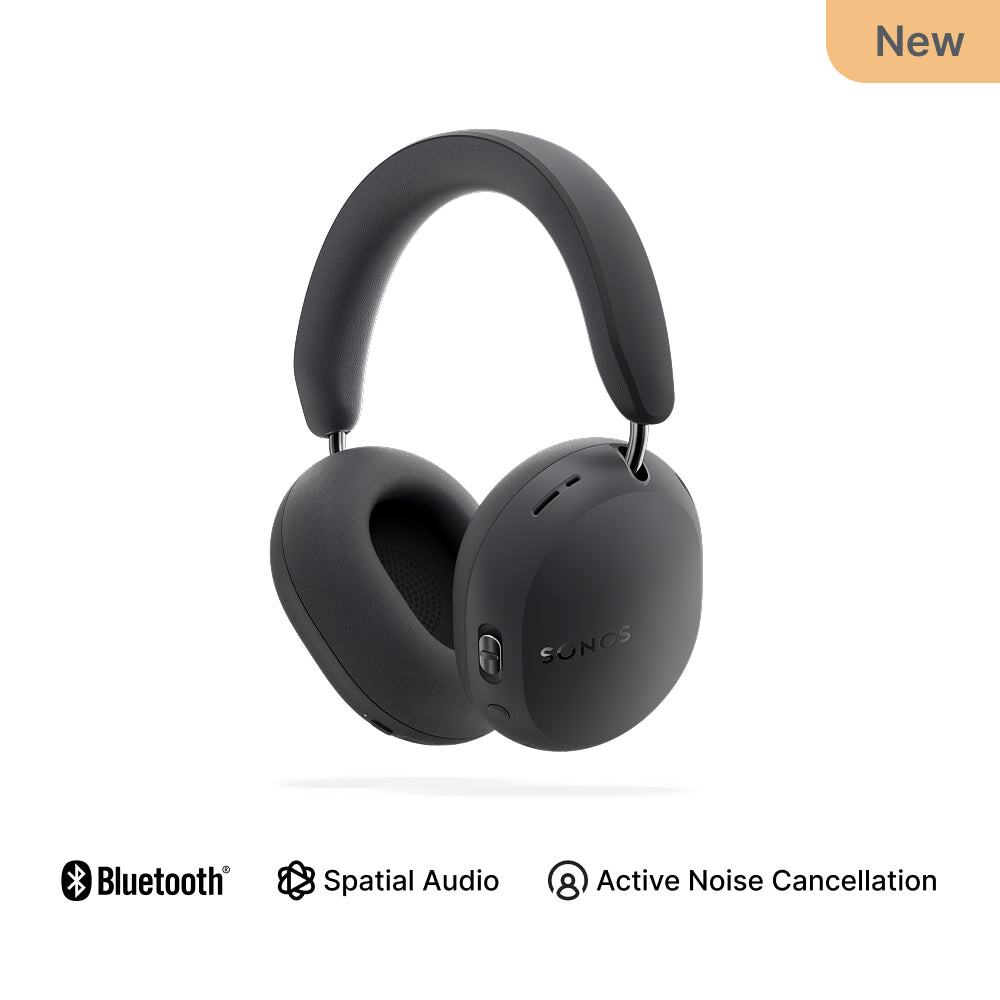Sonos Ace Ultra headphones in Black, official product image from TC Acoustic Singapore