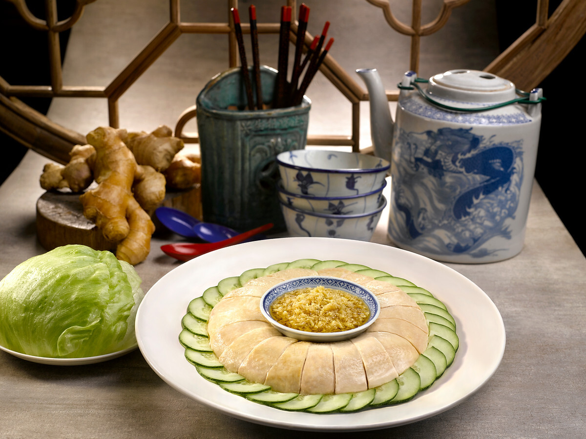 Signature Samsui Ginger Chicken plate from Soup Restaurant