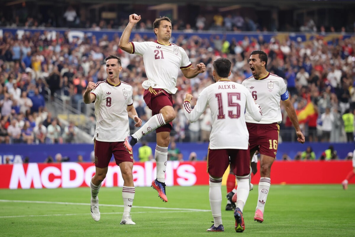 Spain celebrate their FIFA World Cup 2026 journey