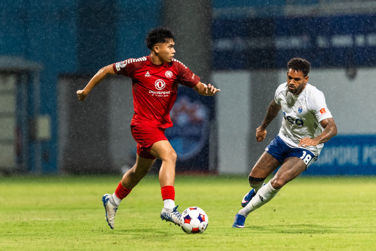 Lion City Sailors Singapore Premier League match action 2025-26
