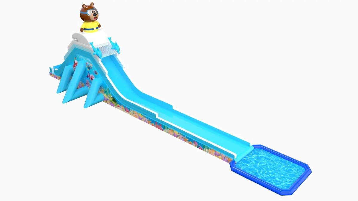 Splashtopia 2026 family water play setup at Sentosa Palawan Green