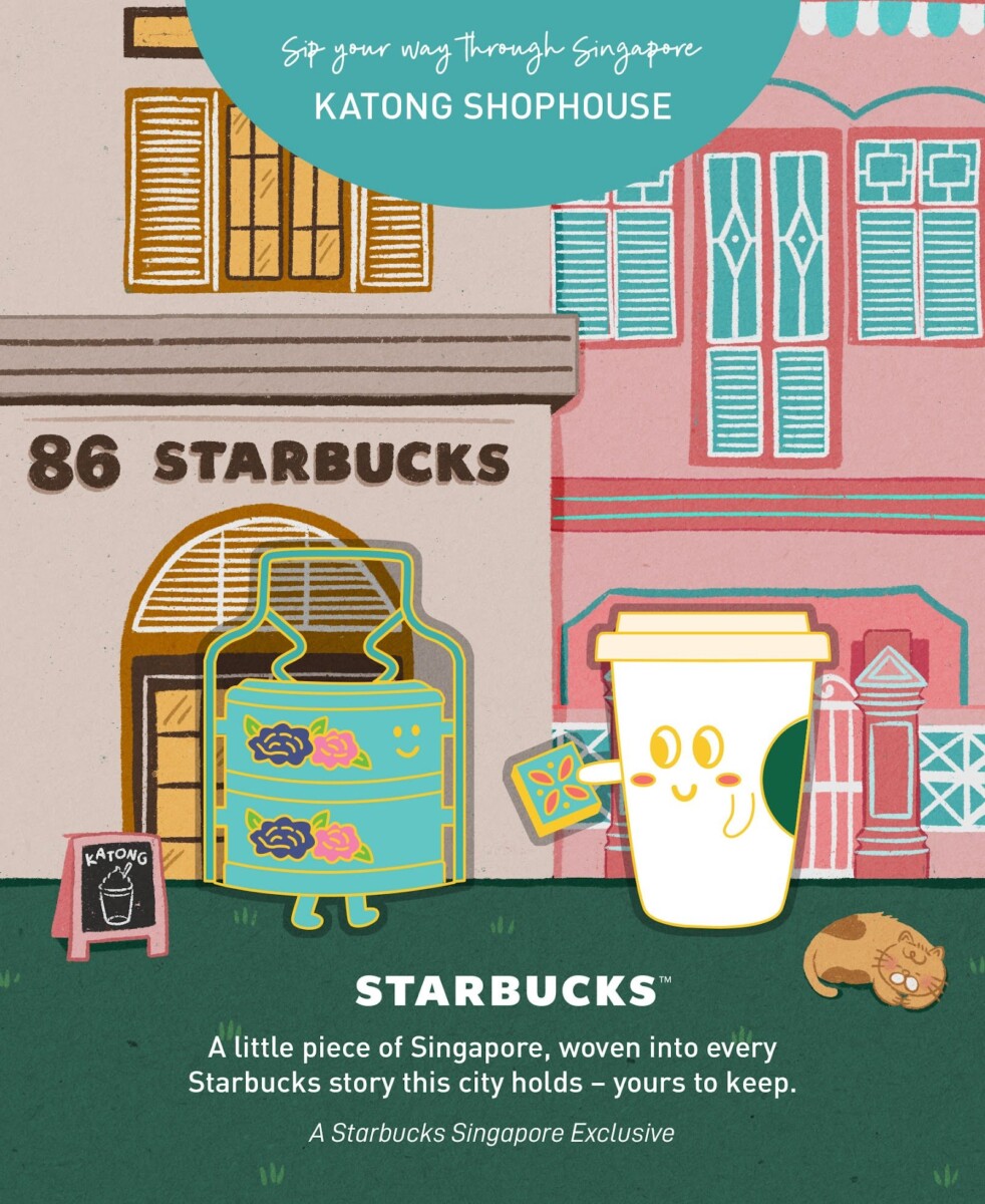 Starbucks Singapore Blind Bag Adventure Pin set