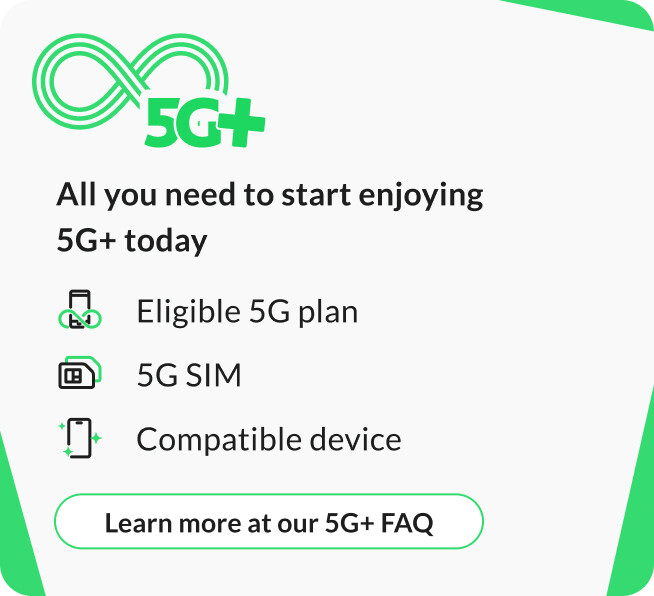 StarHub 5G+ mobile plan promotional banner