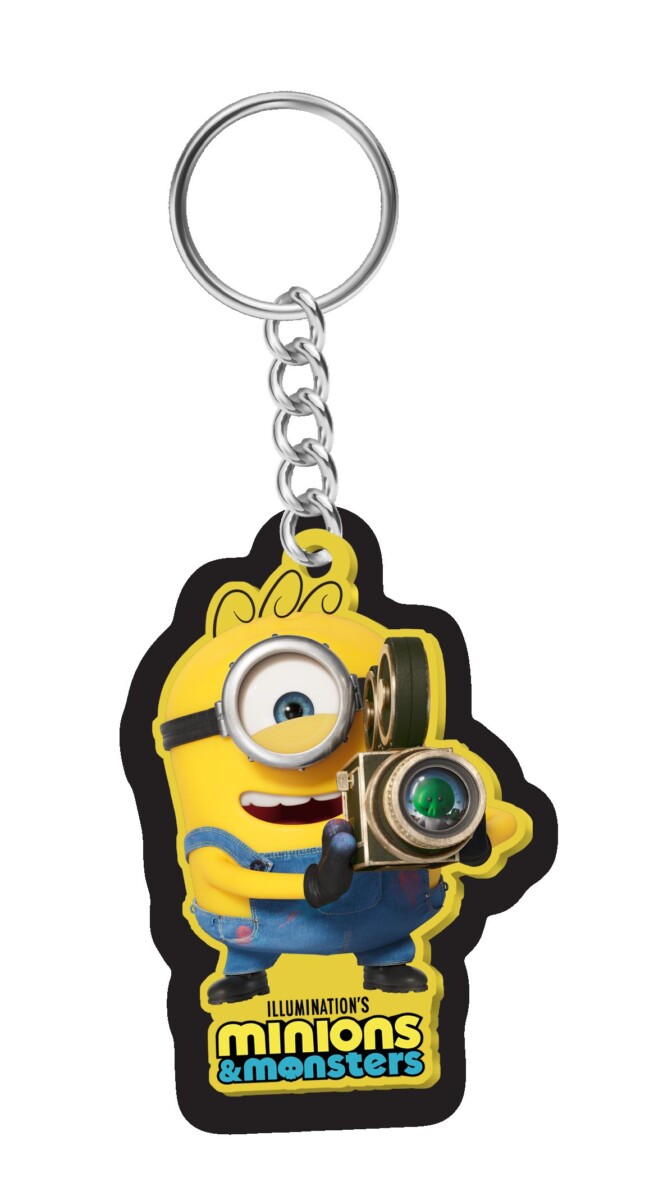 Sushi Express x Minions & Monsters collectible acrylic keychain