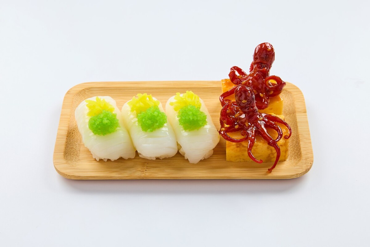 Sushi Express x Minions & Monsters limited-edition Bello Tako Tama Bento set