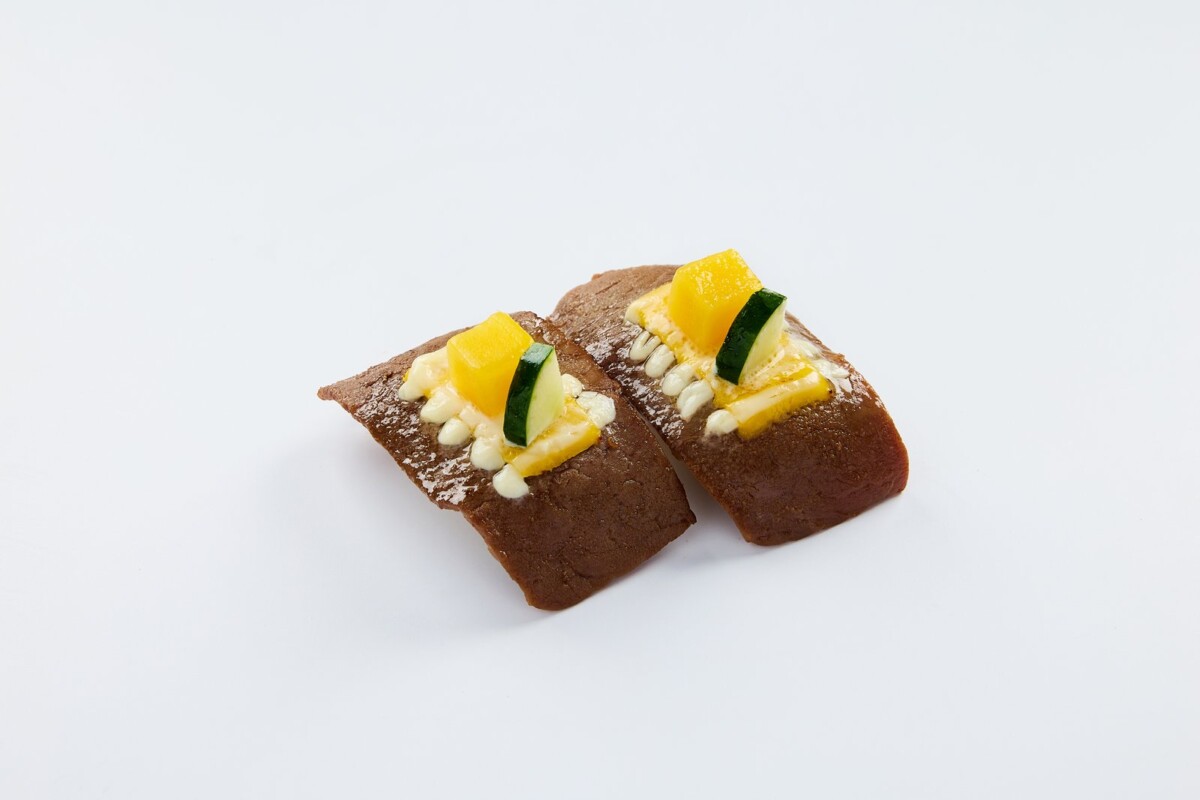 Sushi Express x Minions & Monsters Wagyu Beef dish