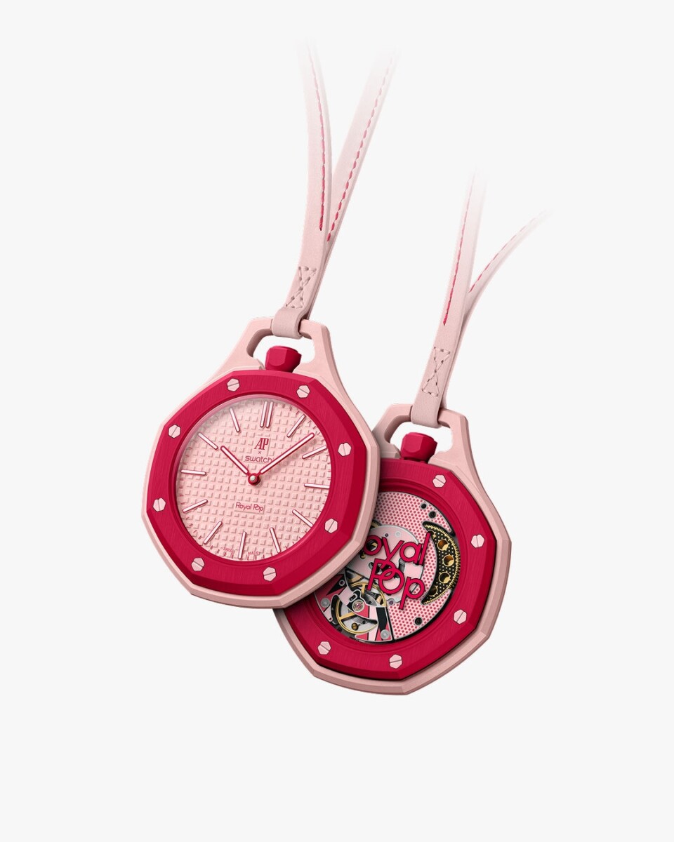 Swatch Royal Pop OTTO ROSSO pocket watch