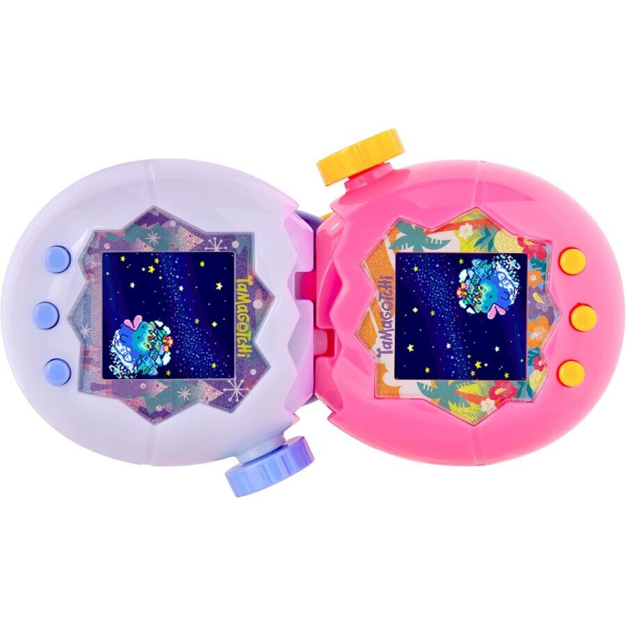 Tamagotchi Paradise Orange Tropics retail packaging